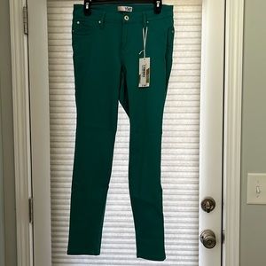 NWT YMI teal hyper stretch mid rise skinny jean size 1x
